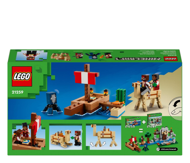 LEGO MINECRAFT 21259 Rejs statkiem pirackim - 1248915 - zdjęcie 6
